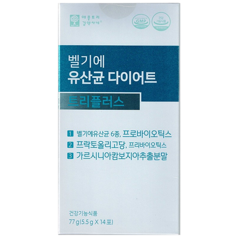 애플트리김약사네 벨기에 유산균 다이어트 트리플러스 5.5g x 14개입, 5.5g, 14개