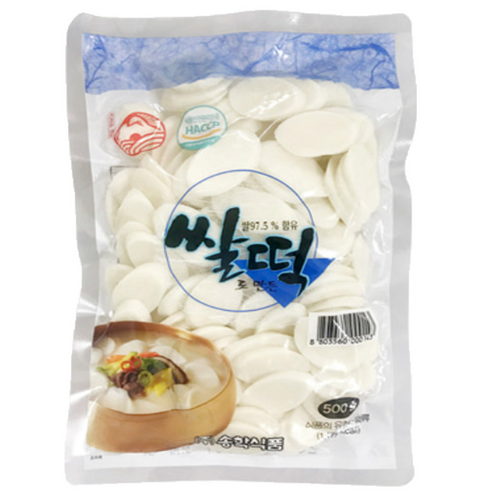 송학식품 옛날 떡국떡, 500g, 1개
