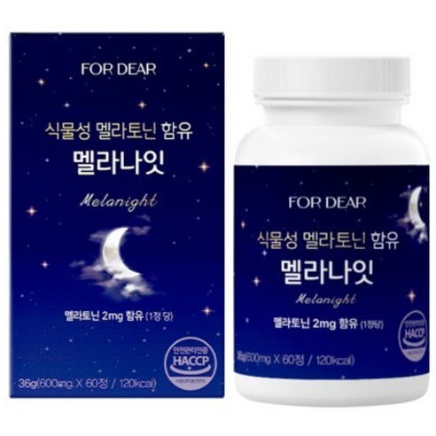 포디어 식물성 멜라토닌 함유 말라나잇, 1개, 240정