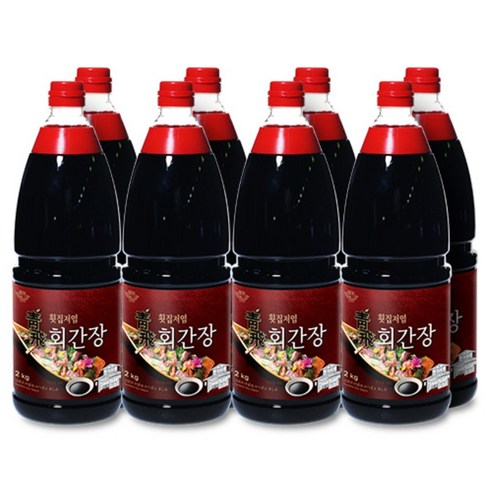 청비 횟집저염회간장 (2kg/8병)
