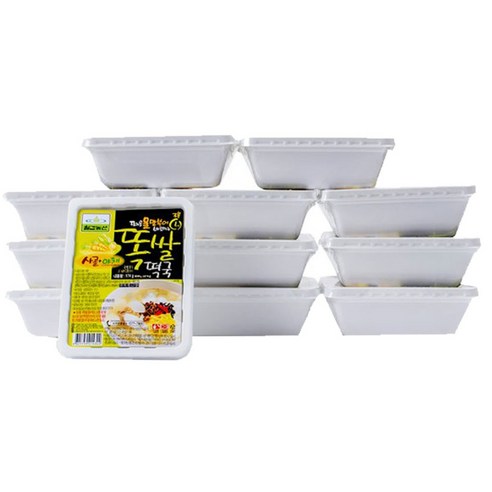 칠갑농산 똑쌀 떡국 174g, 12개, 174g