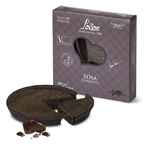 로이손 토사 퐁덴테 다크 초콜릿 타르트 로이손 Loison, 300g, 2개