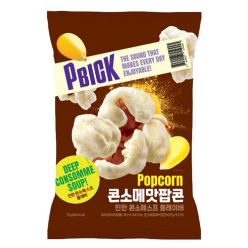 콘소메맛팝콘 75g x 4개, 4개, 75g