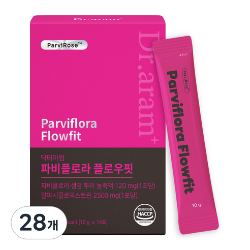 닥터아람 파비플로라 플로우핏, 28개, 10g