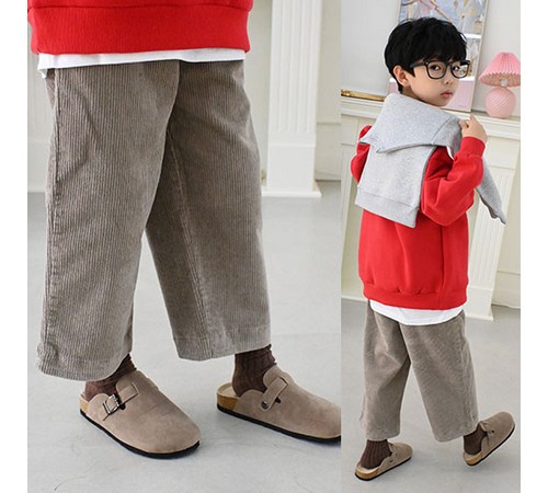 부드럽고 활동성 좋은 아기 팬츠