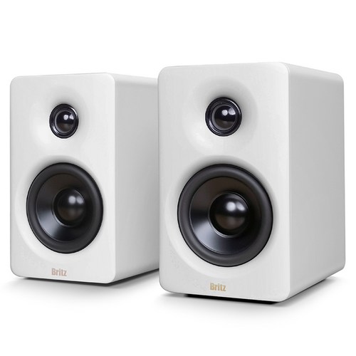 브리츠 블루투스 v5.3 홈스튜디오 모니터 스피커, 화이트, BR-Monitor6