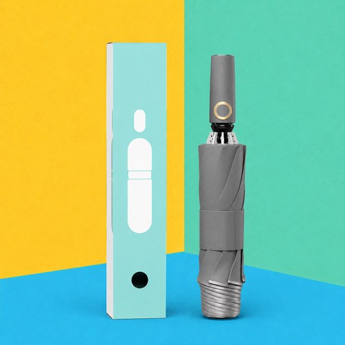 준성 거꾸로 3세대 자동 암막 3단 양우산