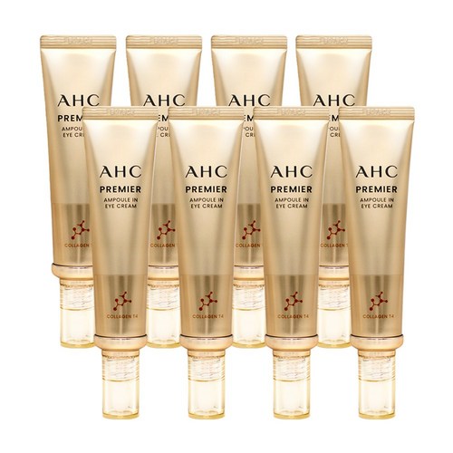 최신상 시즌 11 AHC 프리미어 앰플 인 콜라겐T4 아이크림 40ml, 8개