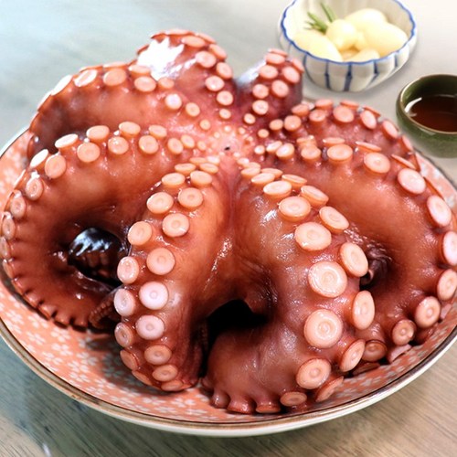 국산 자숙문어 제수용 선물용 숙회 데친 삶은 냉동 문어, 1개, 1.6kg