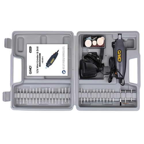 감씨 미니 그라인더 조각기 드릴 세트 GR-012, 1세트