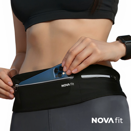 노바핏 고급형 러닝 벨트 가방 와이드 플립 벨트 이미지