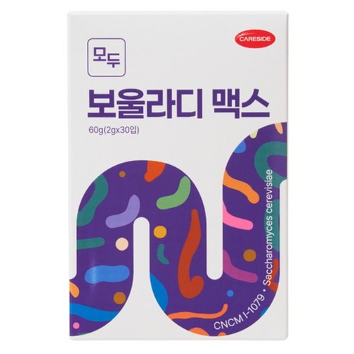 케어사이드 모두 보울라디 맥스 효모형 유산균, 30개, 소화+장건강, 2g