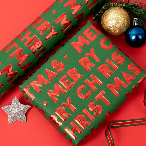 좋은기븐 금박포장지 Xmas