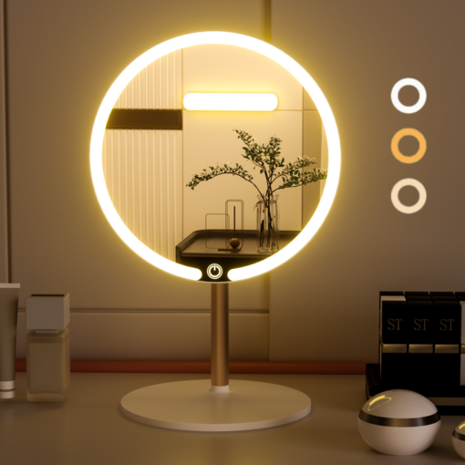 소브리 LED  화장 조명 탁상 거울