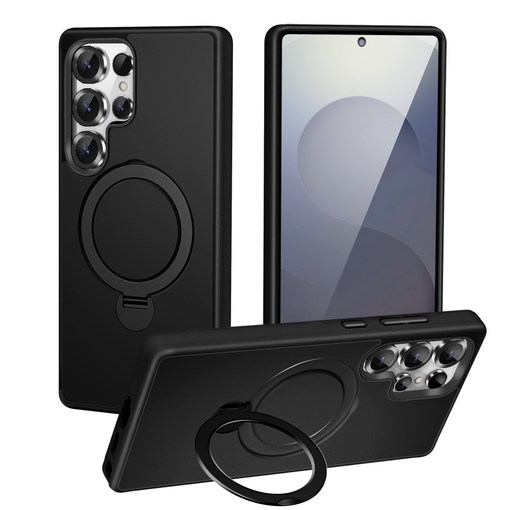 삼성 갤럭시 S24 S25 S26 플러스 울트라 엣지 맥세이프 자기흡착 군사급 360회전링 케이스