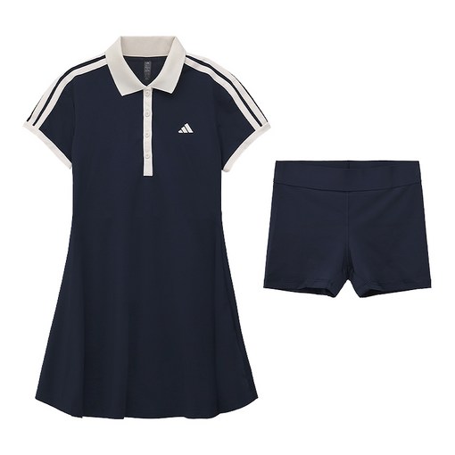 국내정품 아디다스 테니스 헤리티지 클래식 드레스 W KB1428 여성 스포츠 원피스 이너팬츠