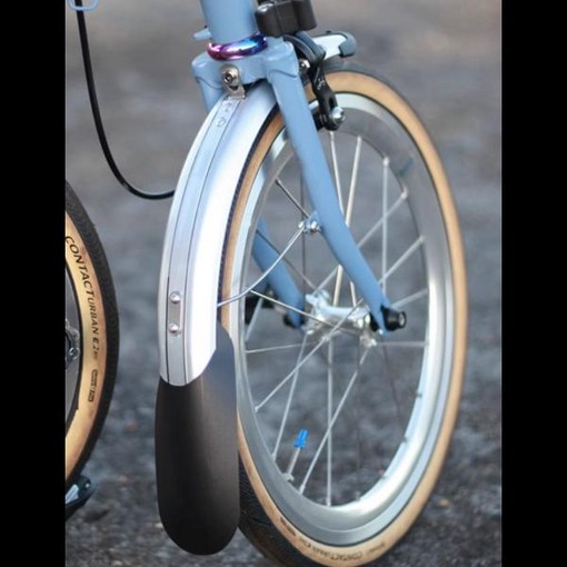 Brompton 머드가드용 자전거 머드가드펜더 휠 스테이 포함 c 라인 a 라인용