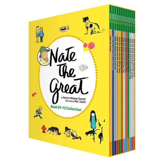 Nate the Great 네이트 더 그레이트 영어원서 박스 세트 (Book 1~12)