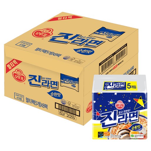 오뚜기 진라면 순한맛 120g