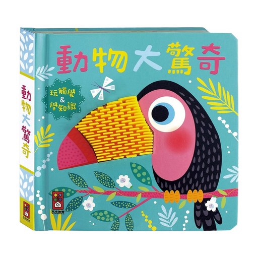 動物大驚奇：觸摸認知書, 風車圖書, Sarah Wade