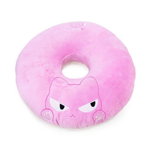애니나라 헬로캣 도넛 방석 N, 도도(핑크)