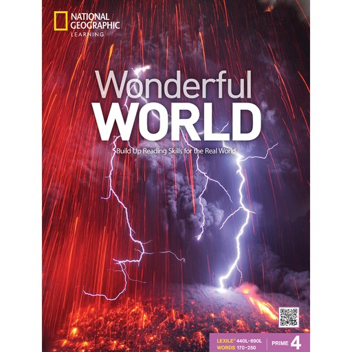 Wonderful WORLD PRIME 4 SB with App QR:Student Book with App QR, Practice Note, Workbook