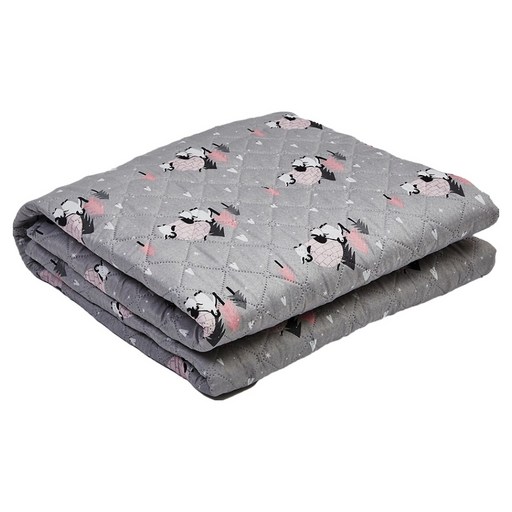 한일의료기 탄소열선 고급 펭귄 이글루 전기요, 그레이, M1000 x 1800 mm