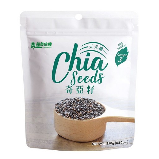 義美生機 奇亞籽, 250g, 1包