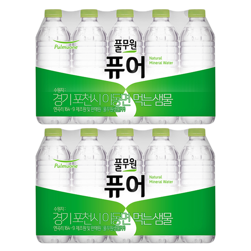 풀무원 퓨어 무라벨 생수