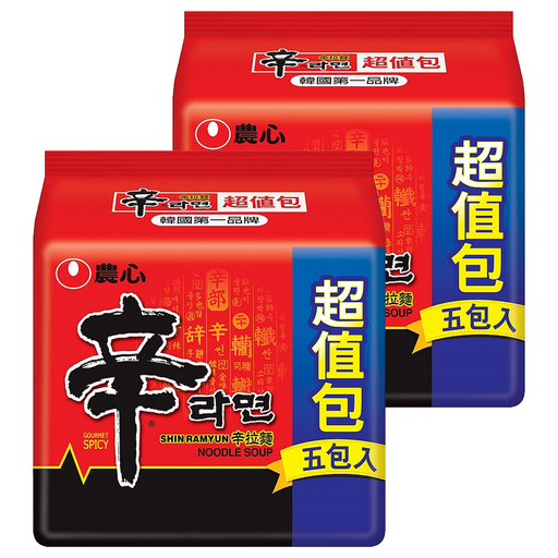 NONGSHIM 農心 辛拉麵 120g, 10包