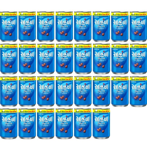 레쓰비 마일드 캔커피 160ml 30개