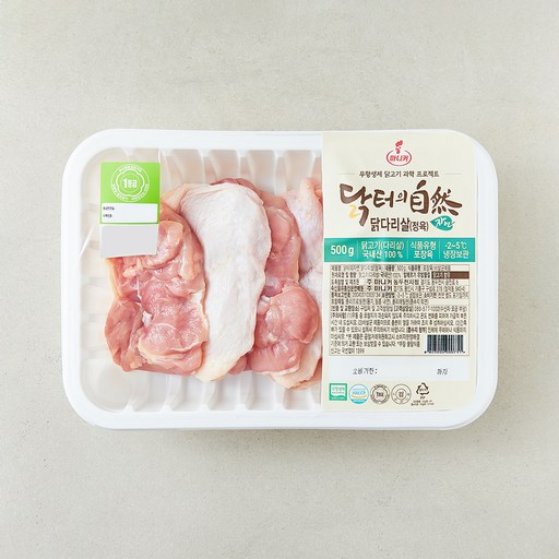 마니커 닭터의자연 무항생제 인증 1등급 닭다리살 정육 (냉장)