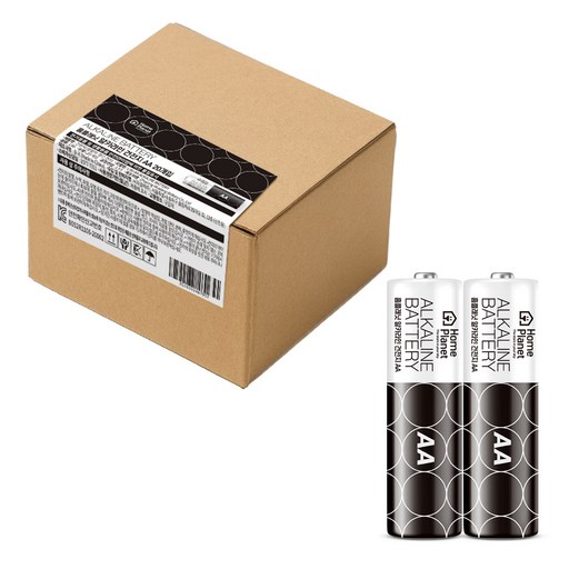 홈플래닛 알카라인 AA건전지