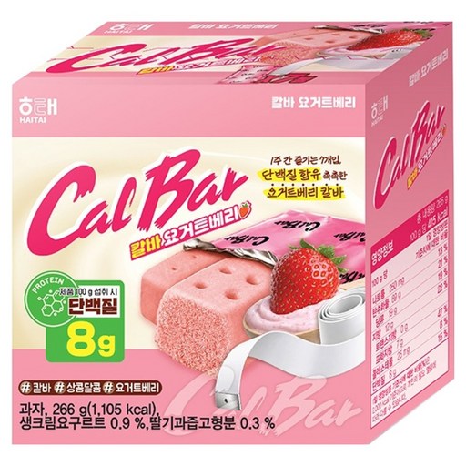 해태제과 칼로리바란스 요거트베리 7p