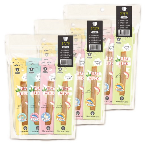 네츄럴코어 강아지 미트스틱