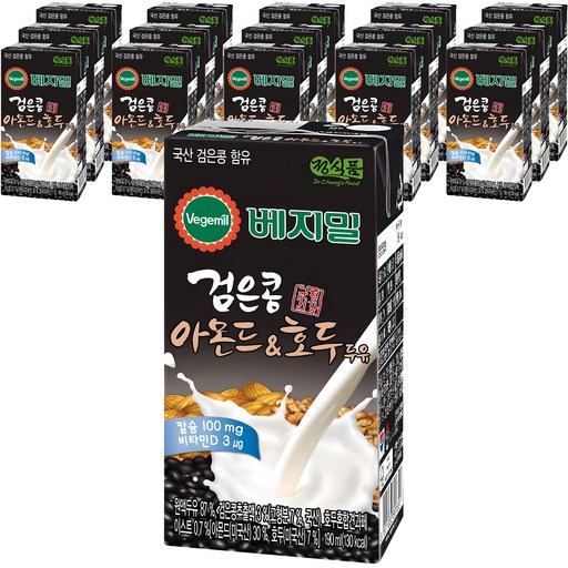 베지밀 검은콩 아몬드 앤 호두 두유