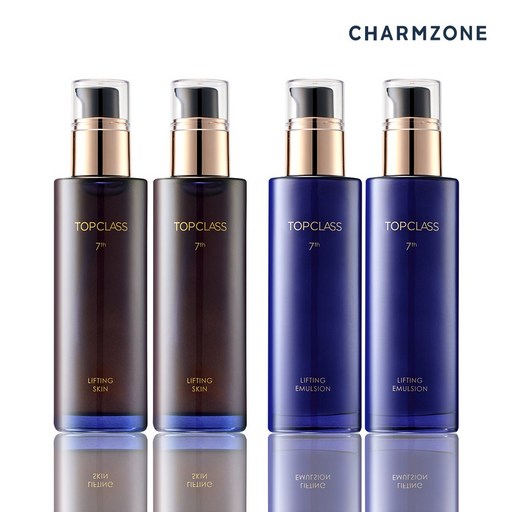 참존 탑클래스 리프팅 스킨 로션 2종세트 11 주름 탄력 미백 속건조 잔주름 영양 보습