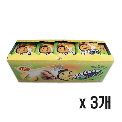 윈윈푸드 포테이토 크리스프 스낵 사워크림맛 1kg 1개