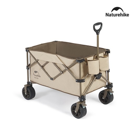 네이처하이크 TC03 포웨이 폴딩 웨건, 브라운, 1개