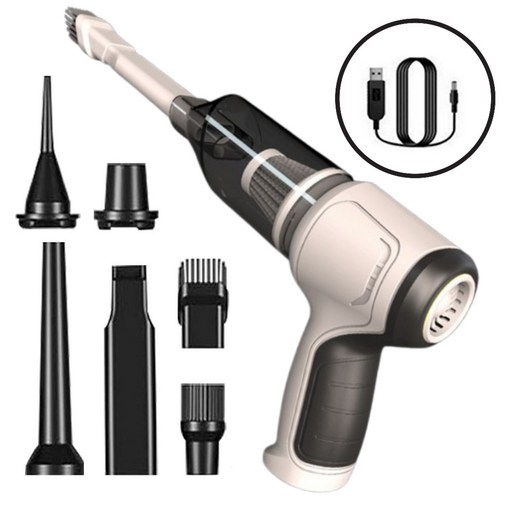 차량용 청소기 무선 에어건 초강력 미니 핸디 청소기