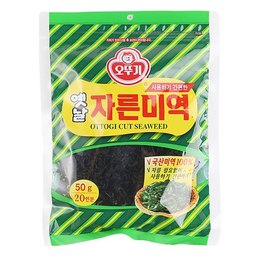 옛날자른미역 50g오뚜기 50g 1개 미역 판매