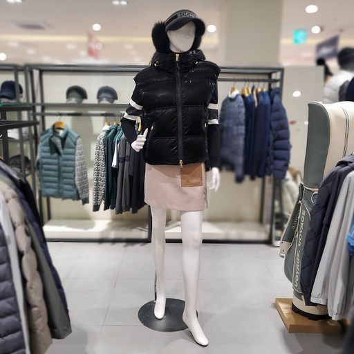 여성 후드지퍼 구스다운 022442075199