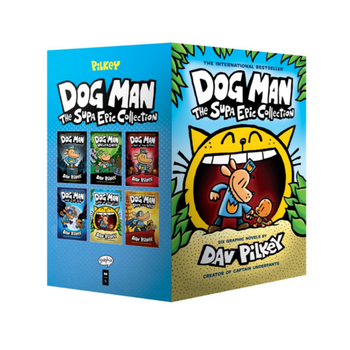 언어세상독점 Dog Man 16 Boxed Set