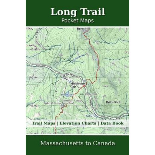 Long Trail Pocket Maps, Paperback