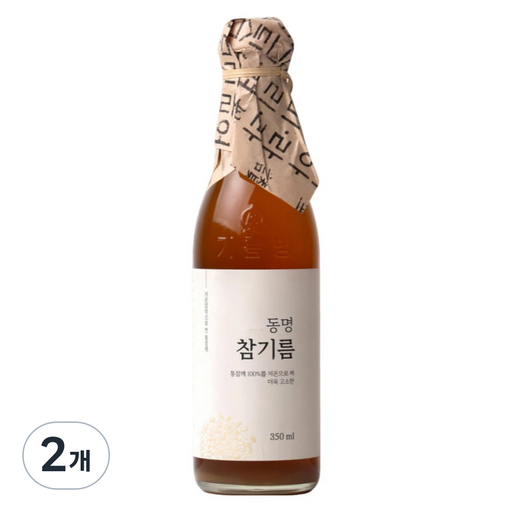 동명 저온 압착 참기름 리뷰 및 추천