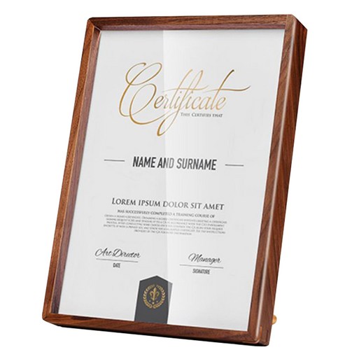 호두나무 원목 고급 인테리어 액자