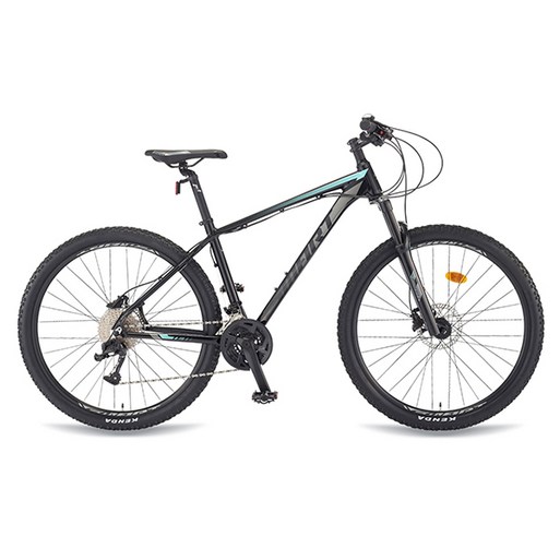 27.5인치 MTB 자전거 30단 유압식디스크브레이크 스마트 테트라 5XX, 1개, 175cm, 15.5인치 블랙미조립