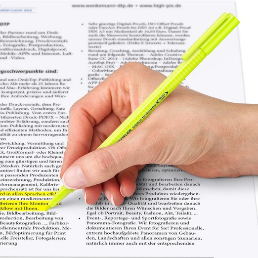 스테들러 트리플러스 362 형광펜 낱자루, 1개, 5번녹색