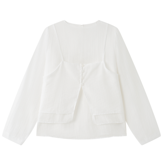 FLC 뷔스티에 블라우스