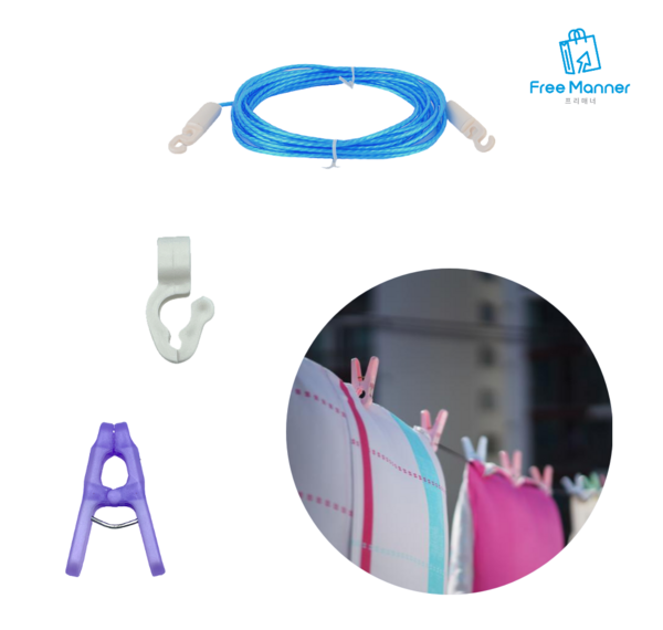 베란다 인테리어의 마법, 씨크릿빨래줄: 깔끔함과 실용성을 모두 잡아보세요!